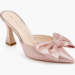 Dee Ocleppo Maldives 80mm sequin-embellished mules NWT